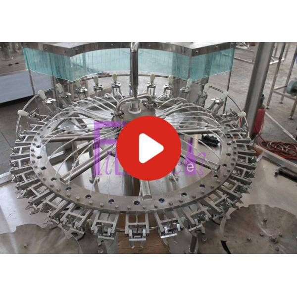 Электрическое оборудование 7.6kw машины завалки 330ml сока/воды коммерчески разливая по бутылкам