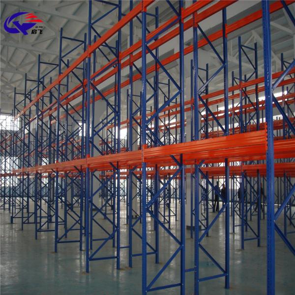 Q235B Steel Heavy Duty Warehouse Racking ，Pallet Racking System Customized