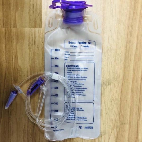 Enteralite Infinity Bags 1200 Ml Medical Disposable Products Enteral Feeding Bag