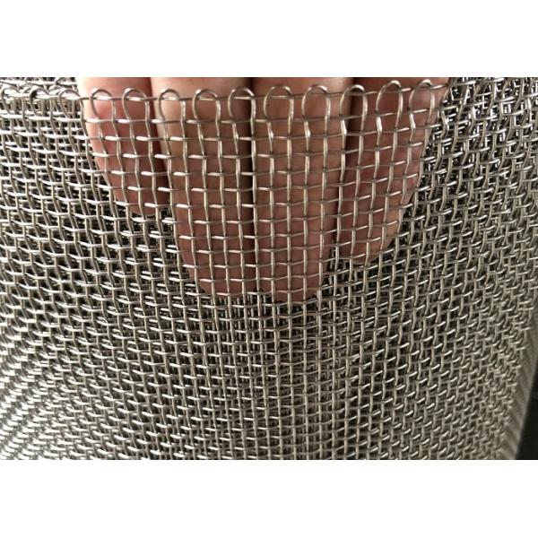 Wrapped Edge Stainless Steel 304 1X30M Woven Wire Mesh Screen