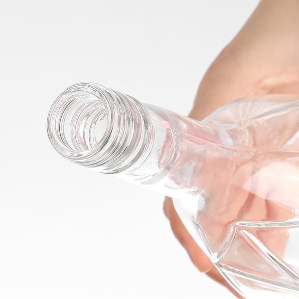 Botellas de vidrio de 250 ml y 375 ml para bebidas alcohólicas y garantía de precio