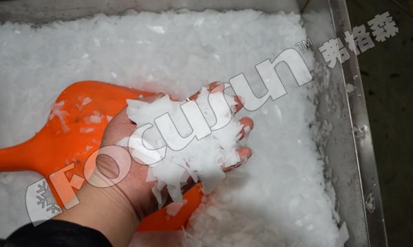 Food Beverage Shops 2T Air Flake Ice Making Machine with Ice Storage Capacity Other