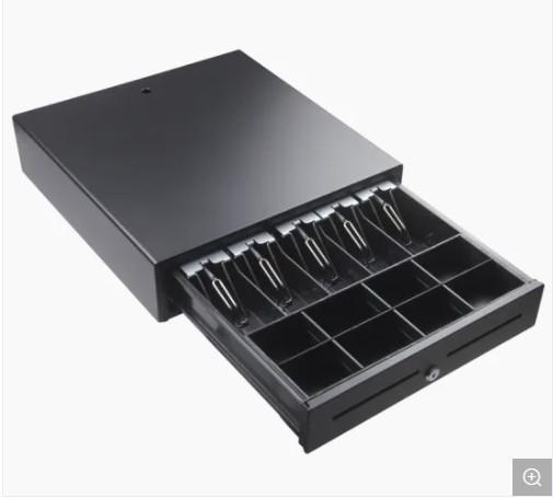 Upgraded Front Lock Money Cash Drawer Pos Drawer With Cashier Register