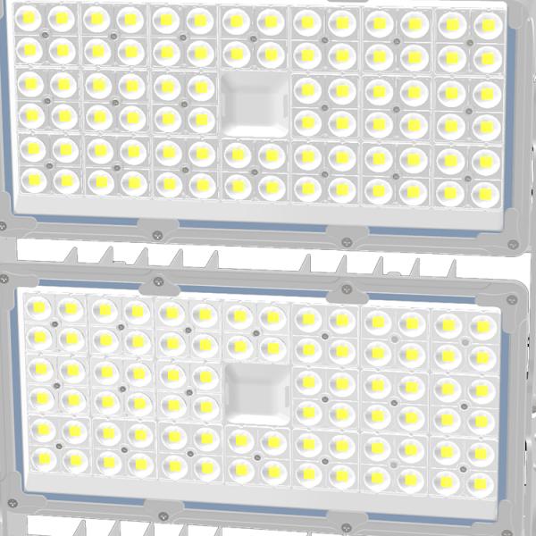 IP66 1200W-1500W Модульные светодиодные подводные светильники для открытого баскетбольного корта
