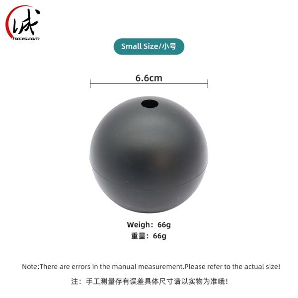Customized Logo Acceptable 2.5 inch Silicone Ice Ball Maker for Whiskey Wine Cocktail
