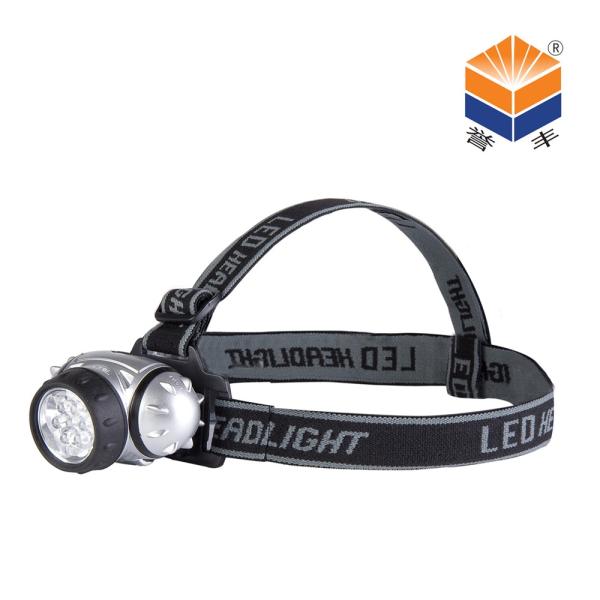 Waterproof headlamp 7 led projector headlamp head lamp camping led headlight
