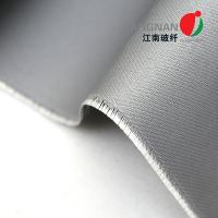 Tejido de fibra de vidrio recubierto de silicona de un lado - chaquetas aislantes térmicas extraíbles, material de mantas