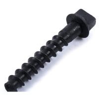 Hex y tornillo cuadrado / tornillo de silla de ferrocarril con disco grande para África