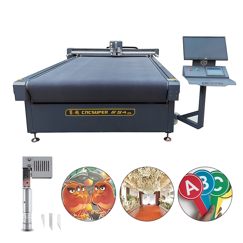 Precise Cutting Soft Materials Digital Cutting Machine With Vision Recognition
