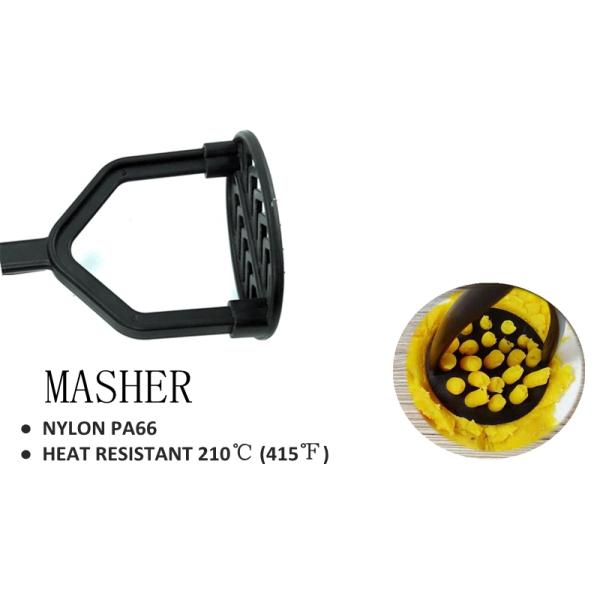 Home Kitchen Nylon Kitchen Tool Set Non-stick Cookware Set with ISO9001 Attestation
