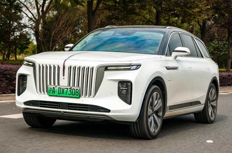 Китайский эквивалент Rolls-Royce направляется на территорию BMW с Hongqi E-HS 9 Big Electric SUV