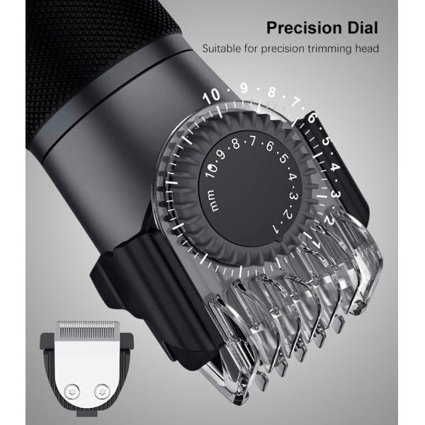 Waterproof Electric Cordless Hair Trimmer 10w Multifunctional For Men