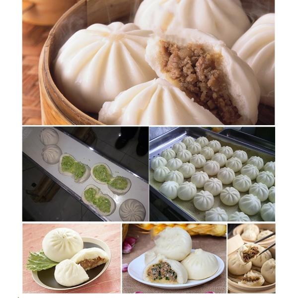 Momo Maker With Baozi Tray Arrange Philippines Pork Steamed Bun Making Machine