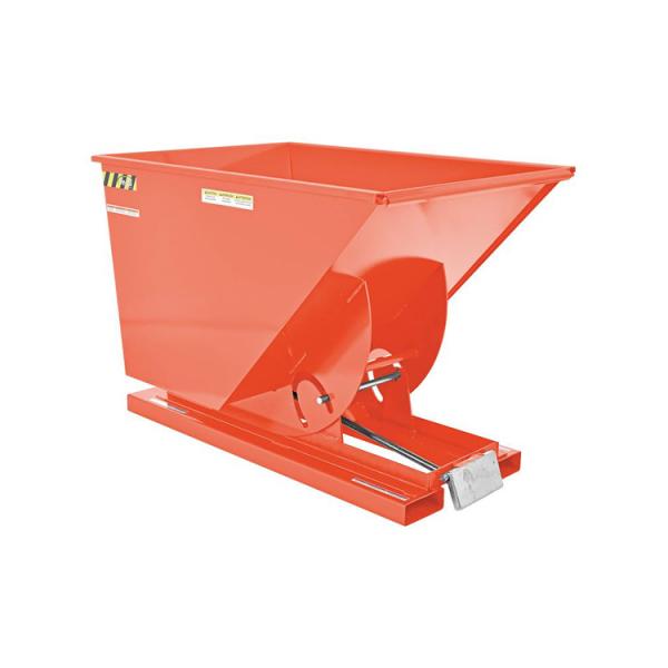 Metal Forklift Tipper Bins Self Dumping Tipping Bin Forklift Waste Bins Attachment