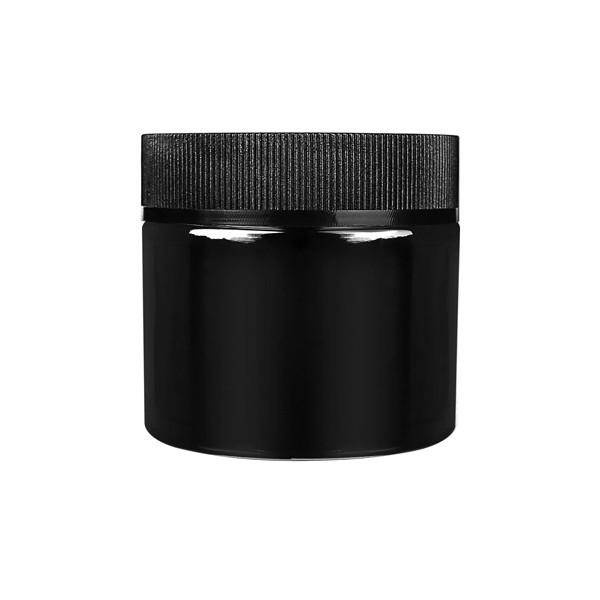 Childproof Straight Sided Glass Jars With Lids 4oz Uv Container Child Resistant Cap