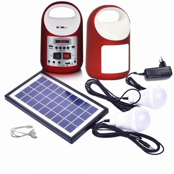 portable solar panel lighting kits for camping, mini solar home system , solar light for camping solar bule.yellow