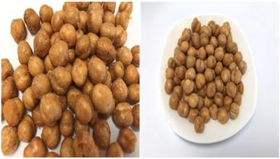 Petiscos completos Roasted friáveis descascados picantes da nutrição do petisco dos grãos-de-bico