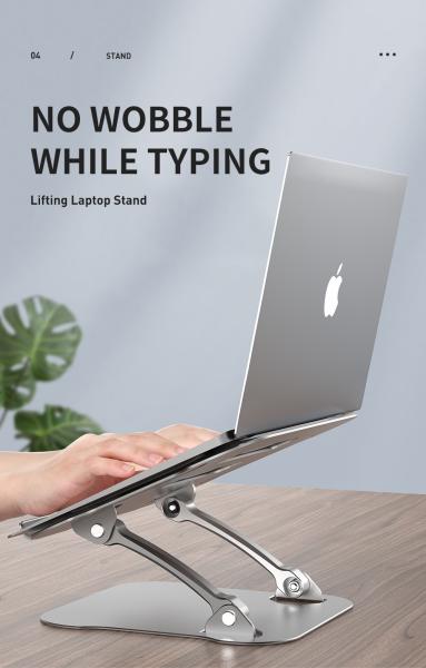 15.6Inch 895g Adjustable Ergonomic Portable Aluminum Laptop Desk Stand