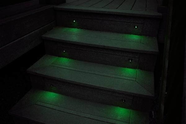 Christmas Decoration IP67 26*36mm Recessed Stair Lights