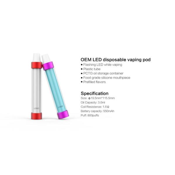 Wholesale 2022 M32 LED vaping pod new e-cigarette deviceprefilled flavors