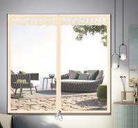 Janela de filme de plástico de 130x150cm com fecho anti frio