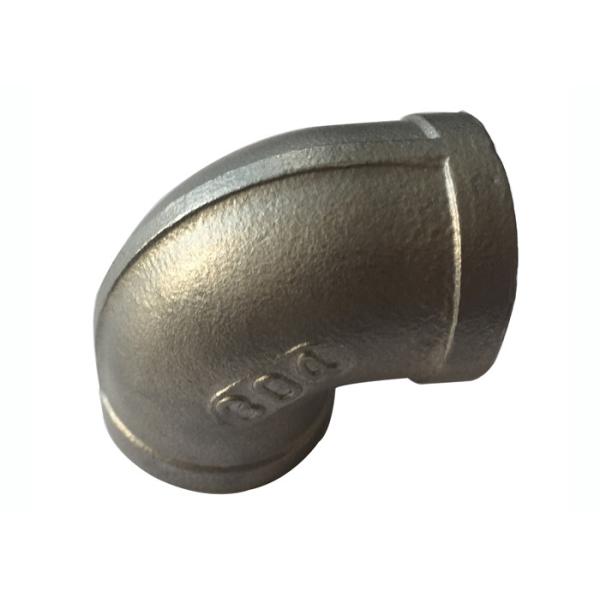 1/4 to 4 BSP SS304 Stainless Steel 90 degree threaded elbow fitting