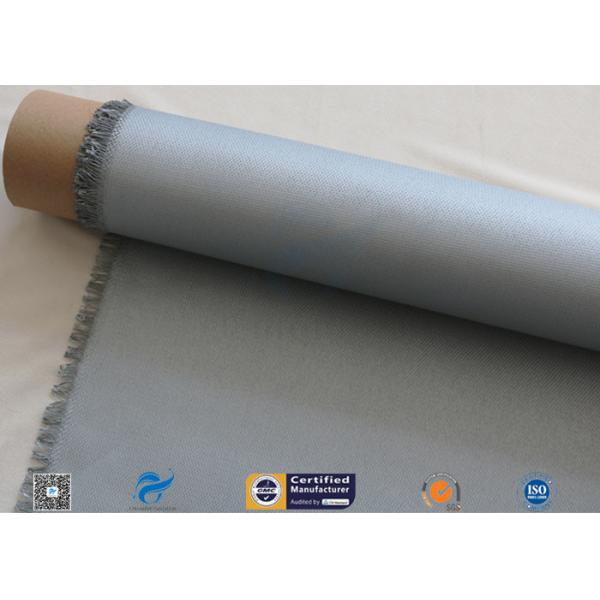 3732 15oz 0.5mm Grey PU Coated Fiberglass Cloth For Welding Curtain