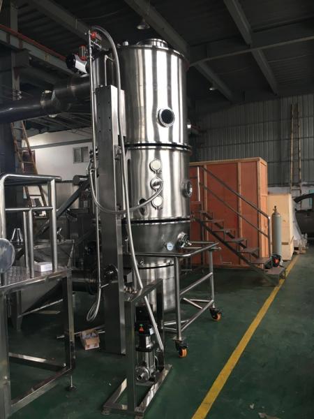 Touch Screen Fluid Bed Drier Granulator And Coating Equipment 380V/50HZ FL-120