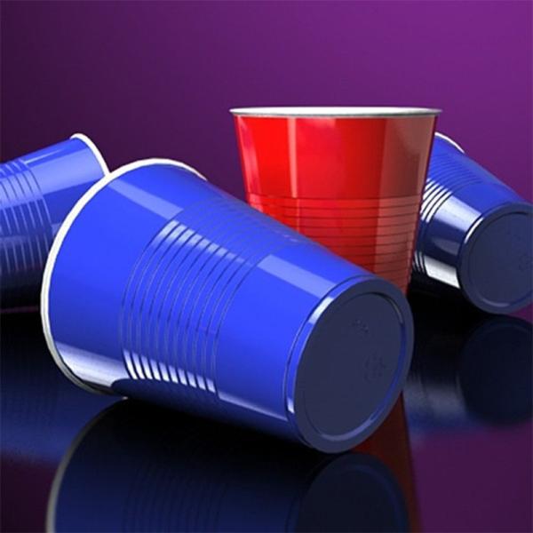 16oz Double-Layer Plastic Cup for Table Tennis Set No Refunds After 30 Days