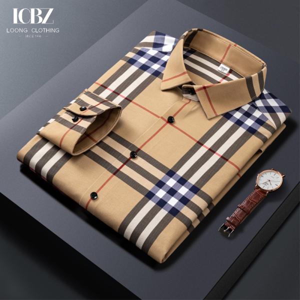 100% Cotton Men's Non Iron Dress Shirt with Full Sleeves and Luxury Material