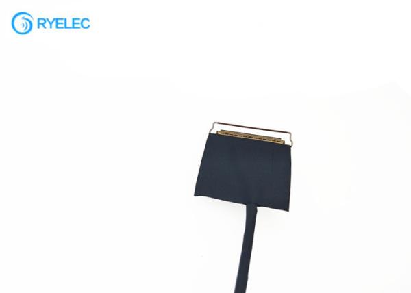 40 Pin Electronic LVDS Cable Assembly For Advertising Machine IPEX Housing Available