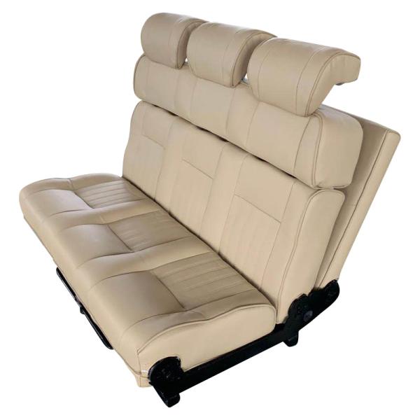 new design luxury car seats bed RV car back seat bed 3 seat  with recliner backrest