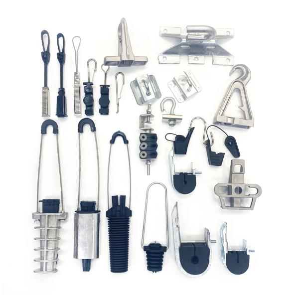 Рисунок 8 Сцепление натяжения кабеля с пластиковым проволочным сцеплением Диаметр кабеля 2-8 мм 149*28*17 мм