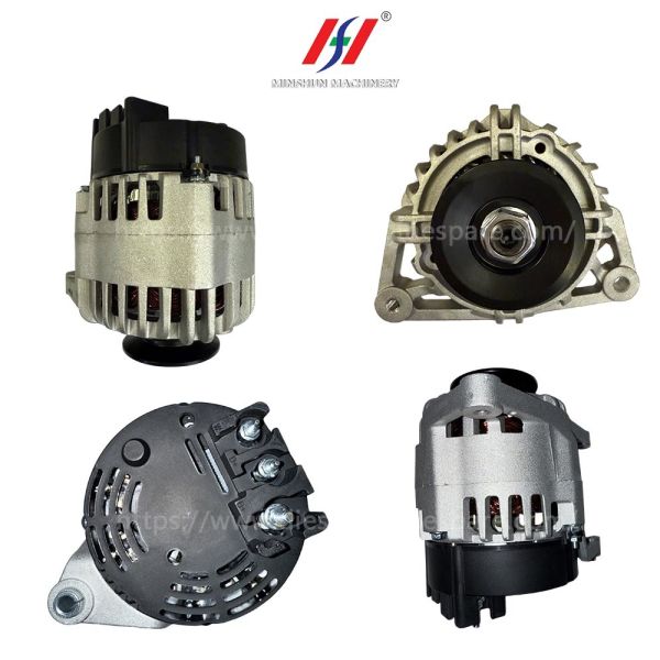 New T433722 12V Alternator - Suitable For Perkins 1104, C4.4 Engines 65A