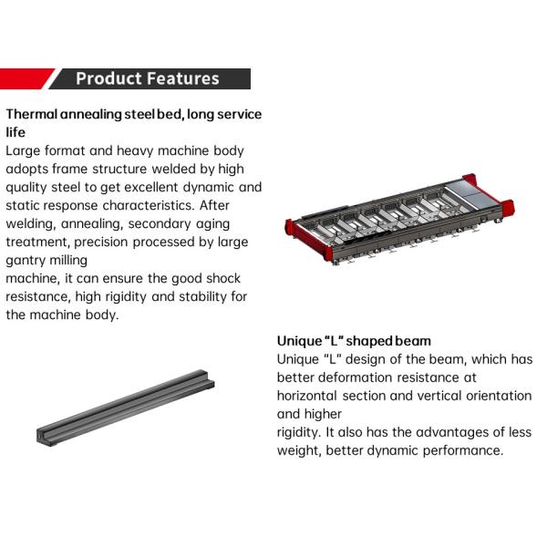 12000W Fiber Laser Cutting Machine Metal / Sheet Metal CNC Laser Cutter Machine