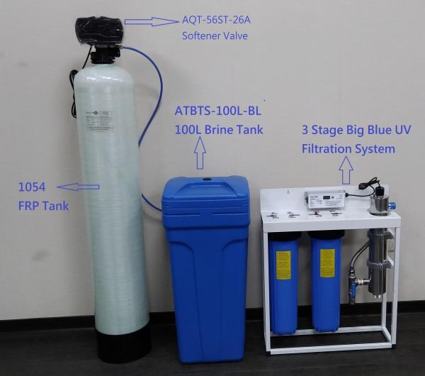                  Automatic Electronic Industrial Hard Water Softener Machine Agriculture Water Softener System for Boiler             