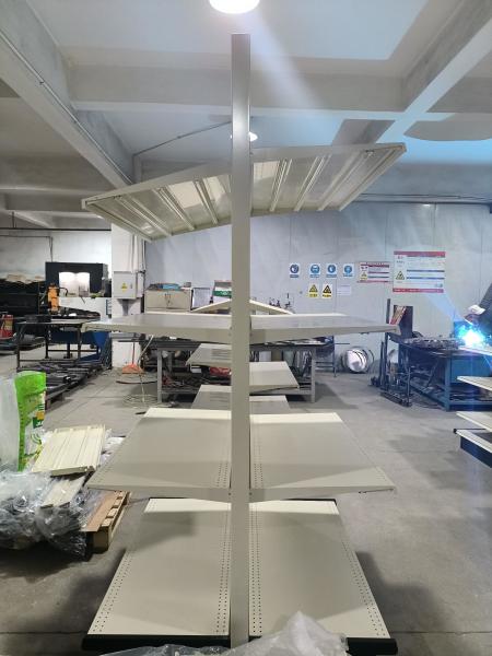 800lbs Supermarket Gondola Shelving & Retail Store Fixtures For Merchandising