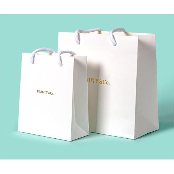Cardboard Custom Reusable Packaging Shopping Bag with Your Own Logo and Gravure Printing