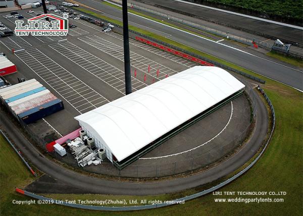 Arcum Shape 15x40m Movable Garden Party Marquee / Outdoor Event Canopy