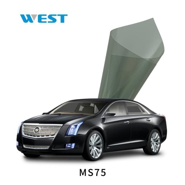 High Clarity Reflective Car Window Film Low Fog Magnetron Sputter Waterproof