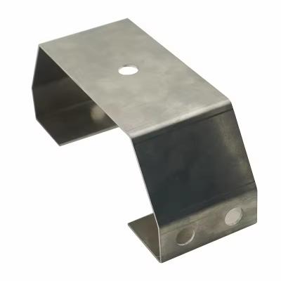 OEM Brackets de metal em forma de C Brackets de metal de ferro de desenho profundo Custom Brackets de metal