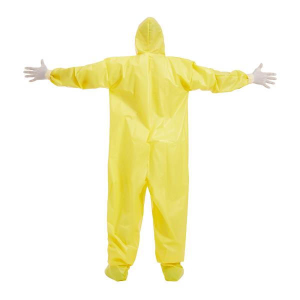 TUV Non Woven Protective Clothing , OEM Lightweight Disposable Coveralls