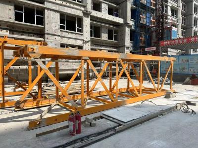 6515 8T STT153 Used Tower Crane With 65m Working Jib And 60m Height