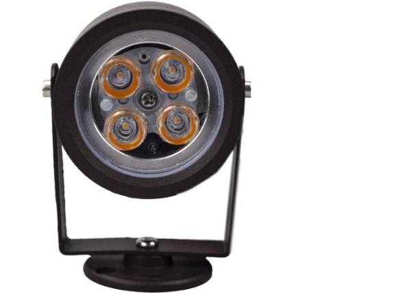 Clear Glass Surface Mounted Spotlights Height 4.13 105mm 40000 Hours
