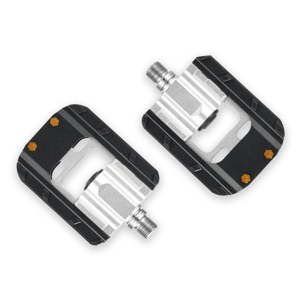 Kootu Folding Bike Pedal Durable Foldable Pedals 9/16'' Universal Bicycle