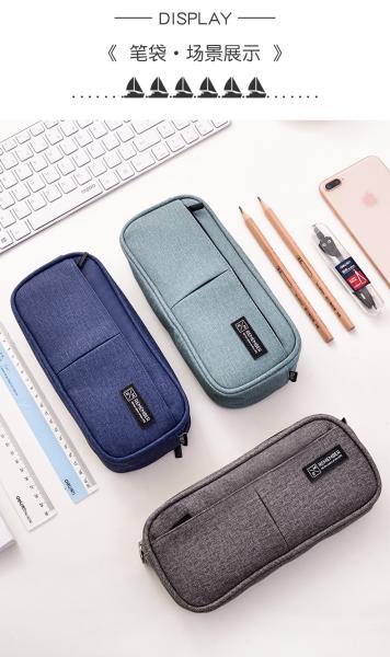 Large Capacity Canvas Pen Bag Customized Logo For Children 218 * 100 * 49CM