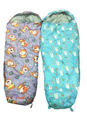 Blue Grey 3 Season 0 Degree Kids Mummy Sleeping Bags For Teenage Girl