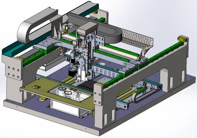 F-900 практически машина собрания PCB SMT, Multi распределитель клея функции SMT