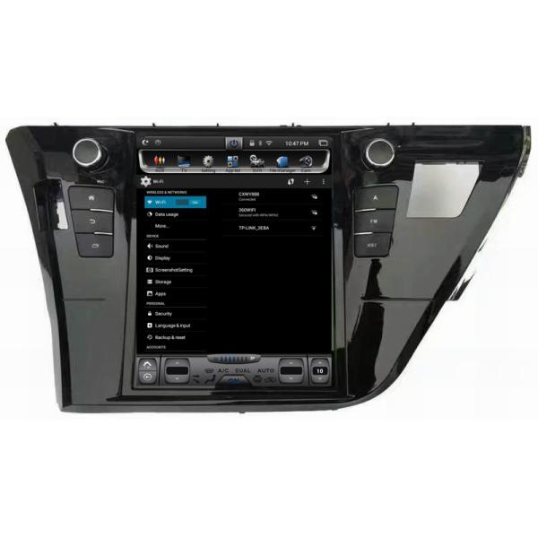 Ouchuangbo 12.1 inch Vertical Screen Tesla Style android 6.0 for  Toyota Corolla 2015 with 1024*678 Quad Core Radio