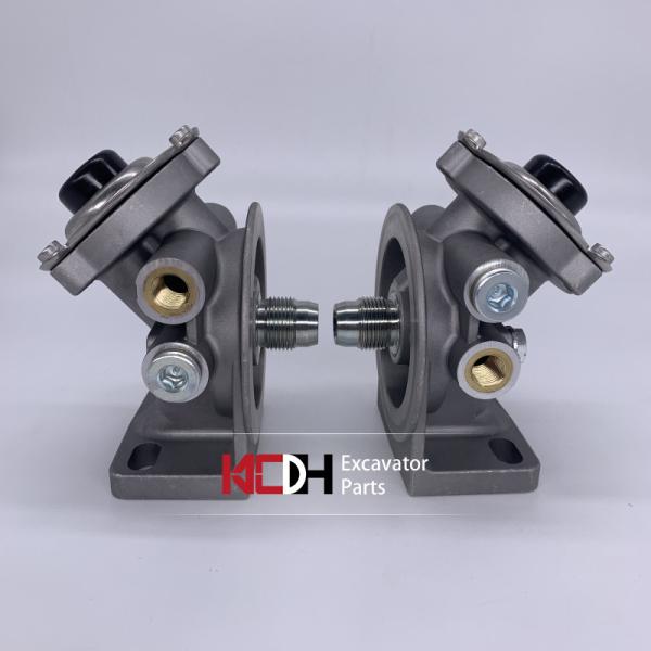 conjunto baixo de alumínio do filtro de combustível para a base R90T R90P do separador de água do combustível da máquina escavadora 23390-E0010 de Hyundai Kobelco